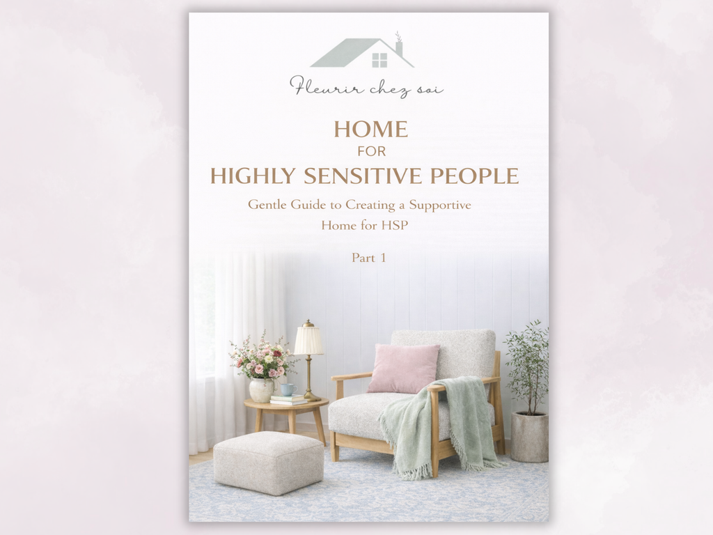 Calming Home Guide for Highly Sensitive People – Supportive Interior Design (PDF, EN Version)